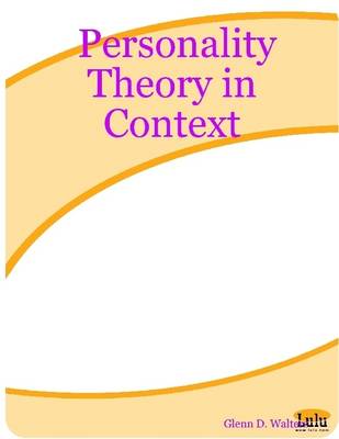 Book cover for Personality Theory in Context