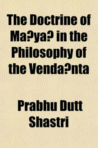 Cover of The Doctrine of Ma YA in the Philosophy of the Venda Nta