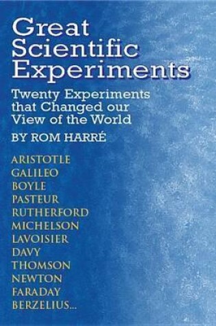 Cover of Great Scientific Experiments