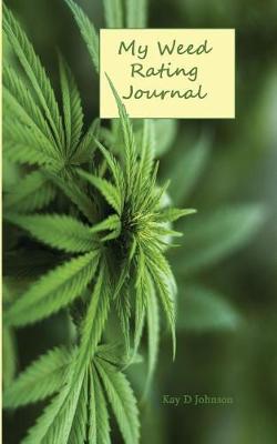 Book cover for My Weed Rating Journal