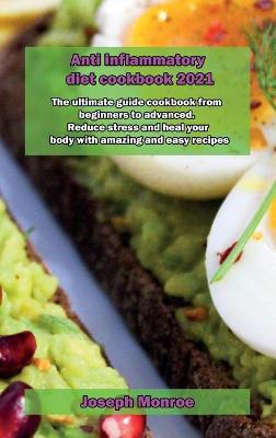 Book cover for Anti inflammatory diet cookbook 2021
