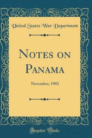 Cover of Notes on Panama