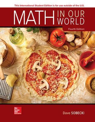 Book cover for ISE Math in Our World
