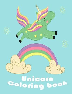 Book cover for Unicorn Coloring book