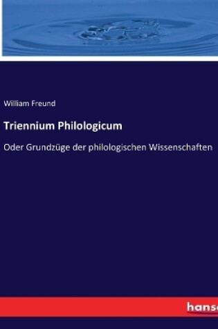 Cover of Triennium Philologicum