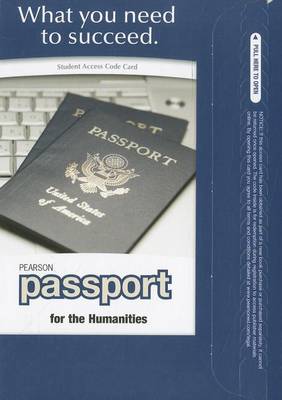 Book cover for Pearson Passport -- Standalone Access Card -- for Humanities