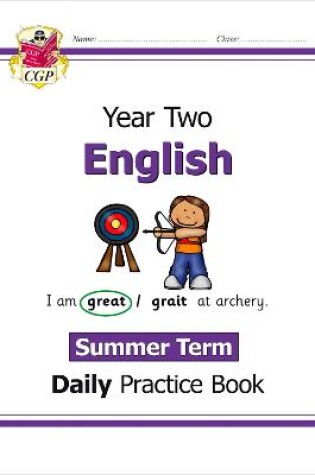 Cover of KS1 English Year 2 Daily Practice Book: Summer Term