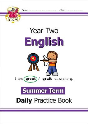 Book cover for KS1 English Year 2 Daily Practice Book: Summer Term