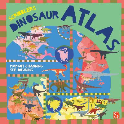 Book cover for Scribblers' Dinosaur Atlas