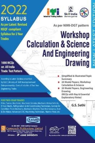 Cover of Fitter Workshop Calculation & Science And Engineering Drawing (NSQF 1st & 2nd Year)