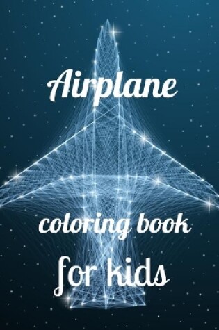 Cover of Airplane coloring book for kids