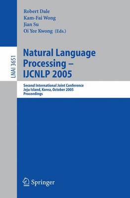 Book cover for Natural Language Processing Ijcnlp 2005