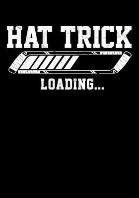 Book cover for Hockey Season Game Statistics Book Hat Trick Loading