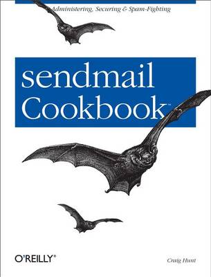 Book cover for sendmail Cookbook