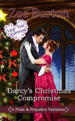 Book cover for Darcy's Christmas Compromise Large Print Edition