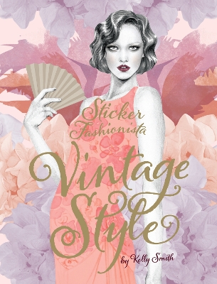 Book cover for Sticker Fashionista: Vintage Style