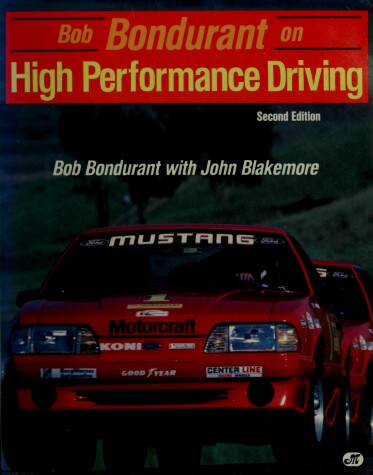 Book cover for Bob Bondurant on High Performance Driving