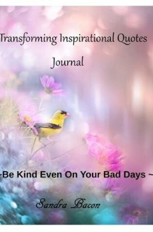 Cover of Transforming Inspirational Quotes Journal