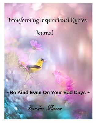 Book cover for Transforming Inspirational Quotes Journal