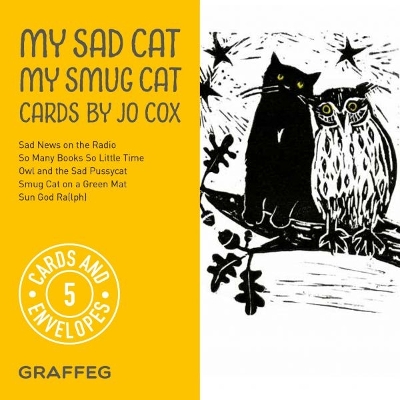 Cover of My Sad Cat, My Smug Cat Cards