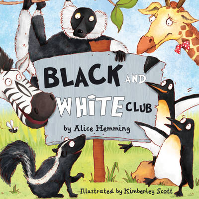 Book cover for The Black and White Club