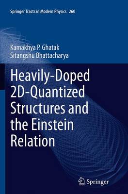 Cover of Heavily-Doped 2D-Quantized Structures and the Einstein Relation