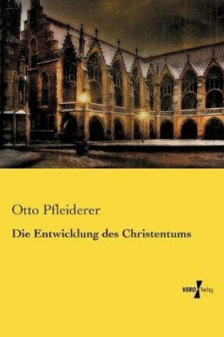 Cover of Die Entwicklung des Christentums