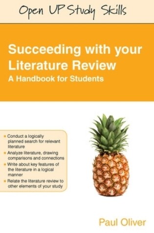 Cover of Succeeding with your Literature Review: A Handbook for Students