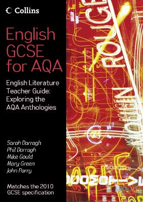 Book cover for English Literature Teacher Guide: Exploring the AQA Anthology