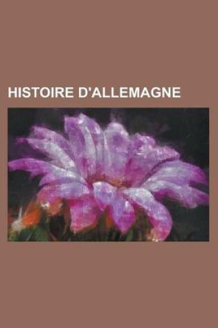 Cover of Histoire D'Allemagne