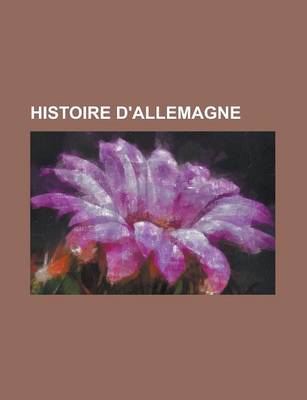 Book cover for Histoire D'Allemagne