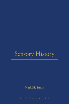 Book cover for Sensory History