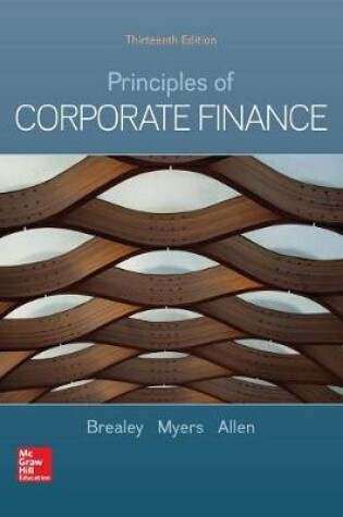 Cover of Connect Access Card for Principles of Corporate Finance