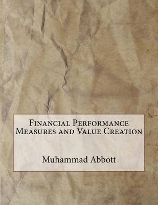 Book cover for Financial Performance Measures and Value Creation