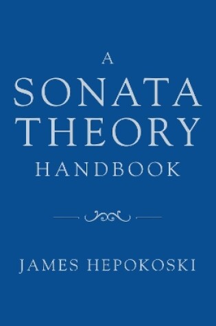 Cover of A Sonata Theory Handbook