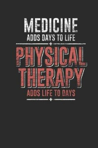 Cover of Medicine Adds Days To Life, Physical Therapy Adds Life To Days