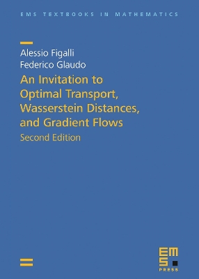 Book cover for An Invitation to Optimal Transport, Wasserstein Distances, and Gradient Flows