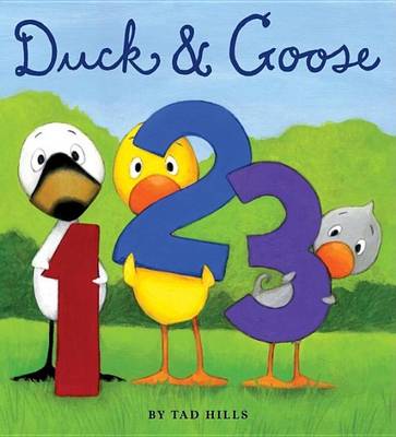 Book cover for Duck & Goose, 1, 2, 3