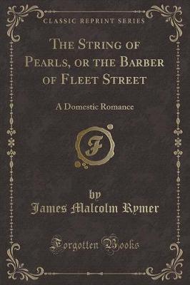 Book cover for The String of Pearls, or the Barber of Fleet Street