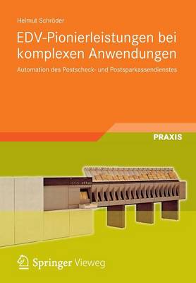 Book cover for EDV-Pionierleistungen bei komplexen Anwendungen