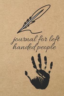 Book cover for Journal for Left Handed People