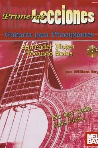 Cover of Primeras Lecciones Guitarra Para Principiantes