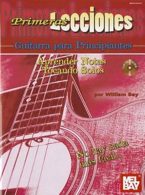 Book cover for Primeras Lecciones Guitarra Para Principiantes