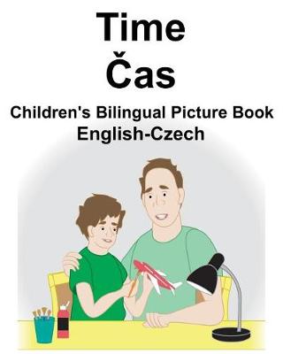 Book cover for English-Czech Time/&#268;as Children's Bilingual Picture Book