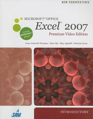 Book cover for New Perspectives on Microsoft Office Excel 2007, Introductory, Premium Video Edition