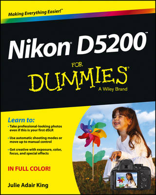 Book cover for Nikon D5200 For Dummies