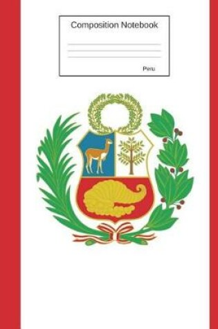 Cover of Peru Composition Notebook