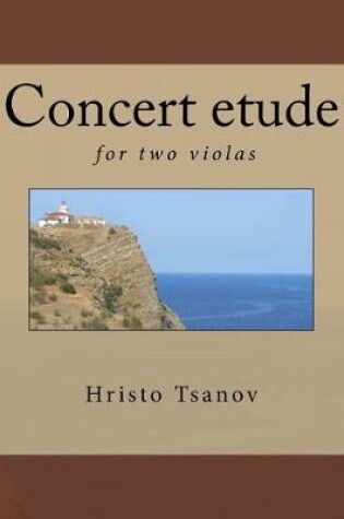 Cover of Concert etude for two violas