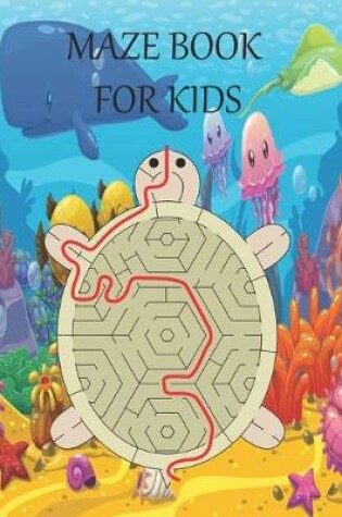 Cover of Maze book for kids