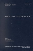 Book cover for Molecular Electronics II